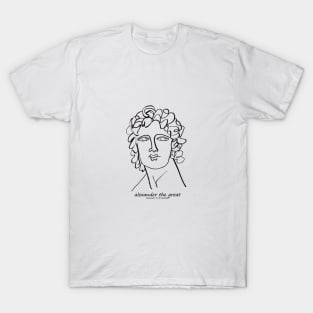 Alexander the Great statue T-Shirt